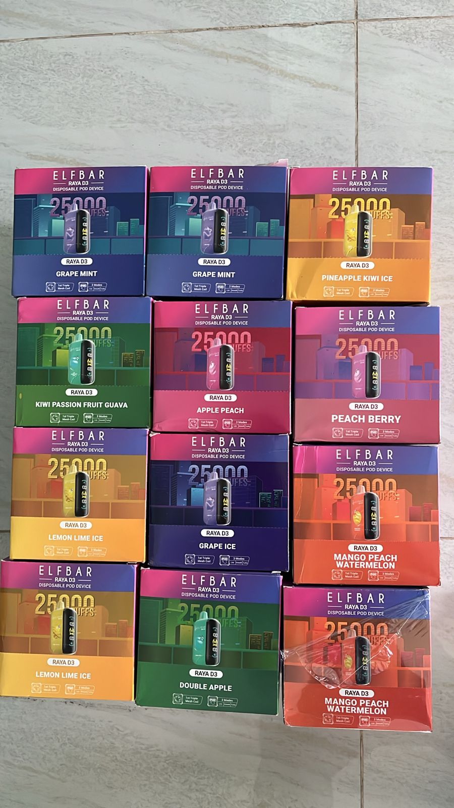 Elfbar RAYA D3- 25K puffs